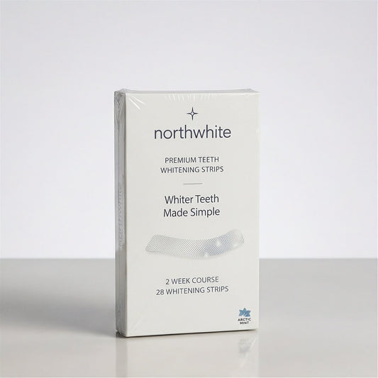 Northwhite Premium Teeth Whitening Strips, 28 strips, a complete 14-day course